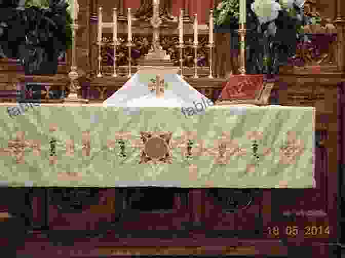 A Display Of Ancient Church Linens, Showcasing The Evolution Of Embroidery And Design Over Centuries. Sewing Church Linens (Revised): Convent Hemming And Simple Embroidery