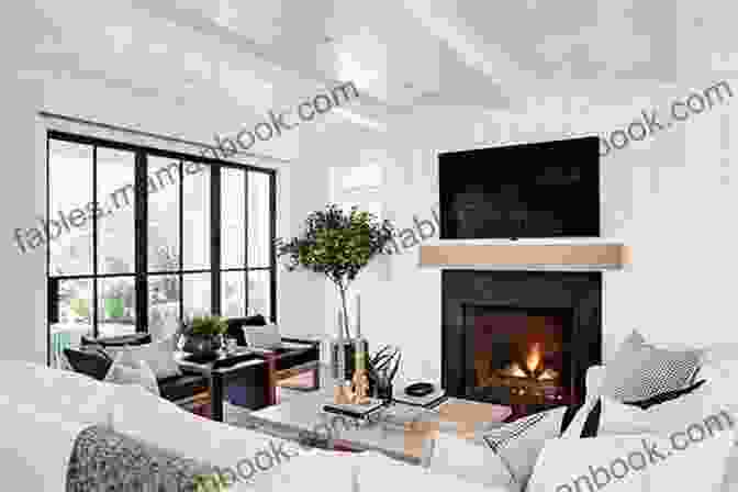 A Living Room With A Large Fireplace As The Focal Point. Feng Shui That Makes Sense: Easy Ways To Create A Home That FEELS As Good As It Looks