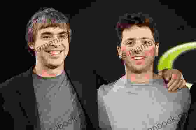 A Photo Of The Founders Of Google, Larry Page And Sergey Brin, Standing In Front Of A Computer Founders At Work: Stories Of Startups Early Days