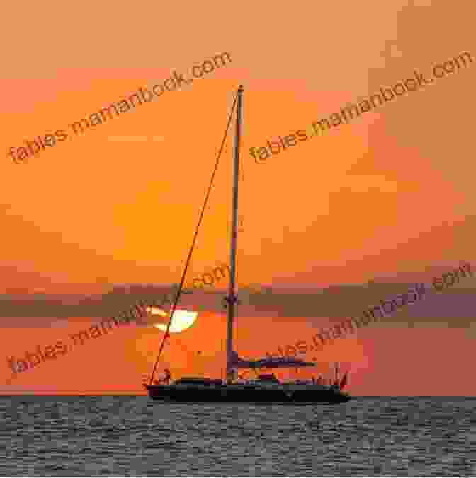 A Trawler Sailing Through Calm Waters At Sunset Bahama Breeze: A Trawler Trash Novel (Meade Breeze Adventure 5)
