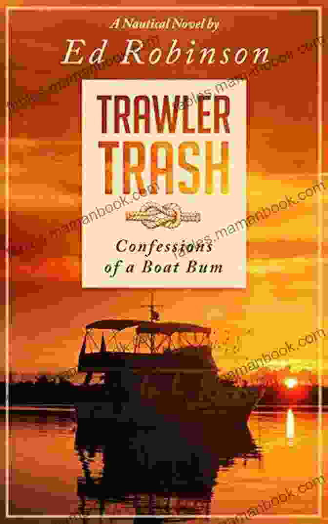 Author Meade Breeze Standing On The Deck Of Her Trawler Bahama Breeze: A Trawler Trash Novel (Meade Breeze Adventure 5)