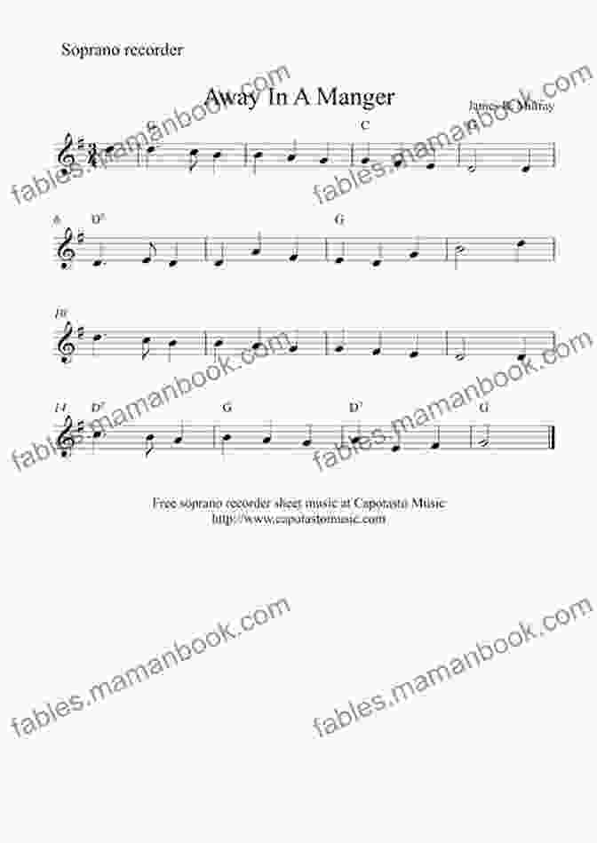 Away In A Manger Christmas Carols For Flute 20 Traditional Christmas Carols For Flute 1: Easy Key For Beginners