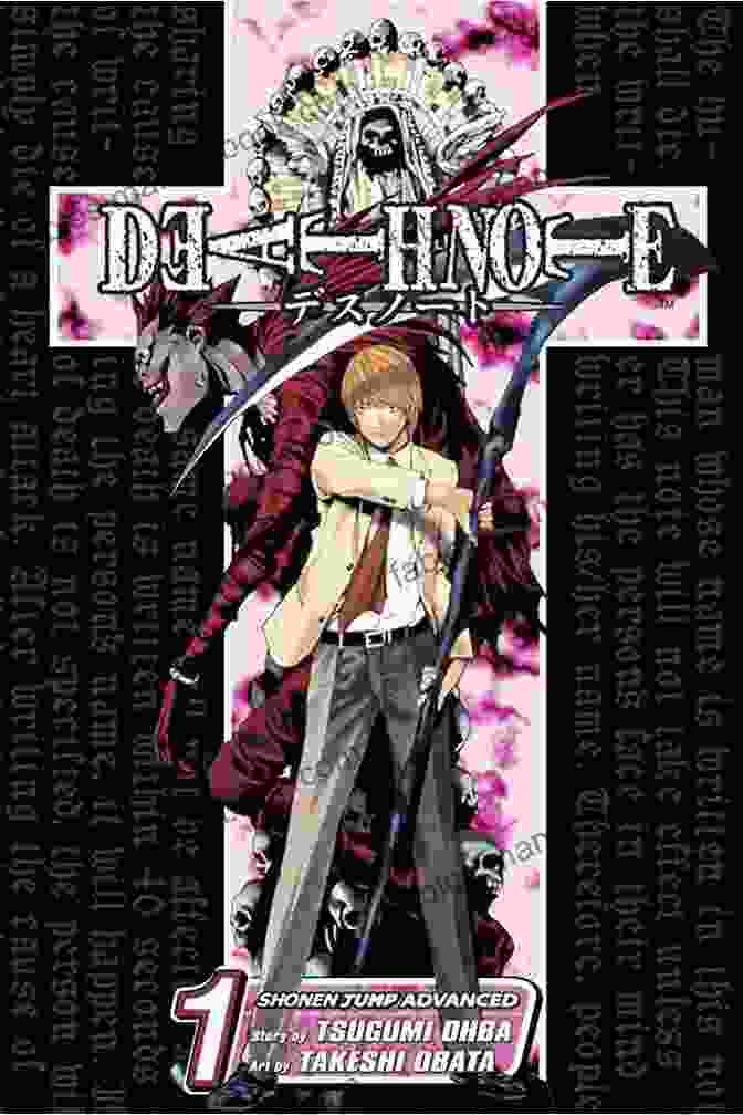 Cover Of Death Note Vol. 1: Give And Take, Featuring Light Yagami Holding A Death Note Death Note Vol 6: Give And Take Tsugumi Ohba