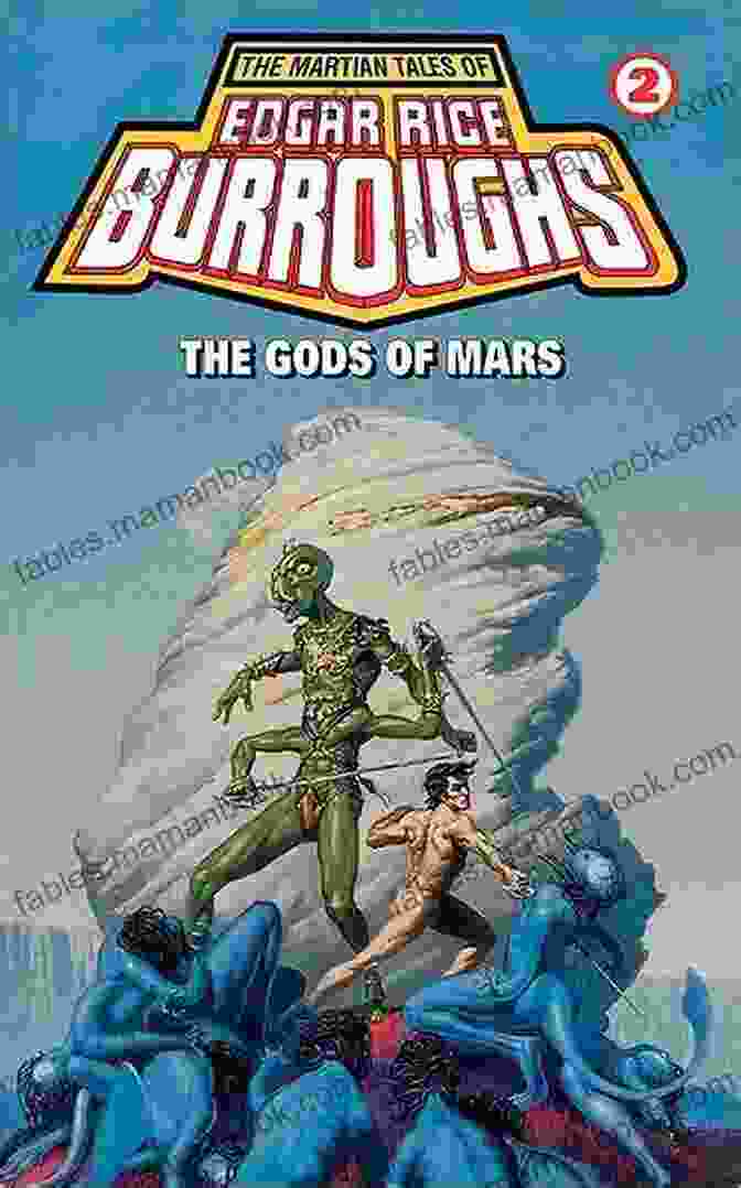 Cover Of The Gods Of Mars Novel, Featuring John Carter Battling A Martian Warrior John Carter: Barsoom (7 Novels) A Princess Of Mars Gods Of Mars Warlord Of Mars Thuvia Maid Of Mars Chessmen Of Mars Master Mind Of Mars Fighting Man Of Mars COMPLETE WITH ILLUSTRATIONS