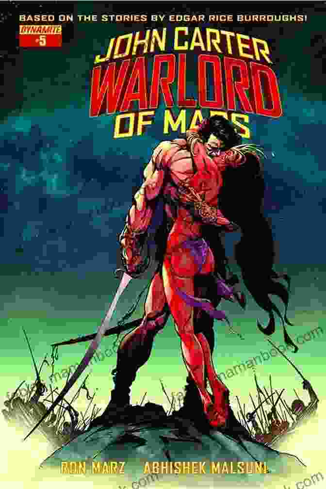 Cover Of The Warlord Of Mars Novel, Featuring John Carter Leading An Army Of Barsoomians John Carter: Barsoom (7 Novels) A Princess Of Mars Gods Of Mars Warlord Of Mars Thuvia Maid Of Mars Chessmen Of Mars Master Mind Of Mars Fighting Man Of Mars COMPLETE WITH ILLUSTRATIONS