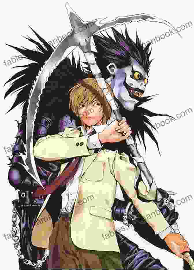 Death Note Vol 10: Contact Book Cover Featuring Light Yagami And Ryuk Death Note Vol 9: Contact Tsugumi Ohba