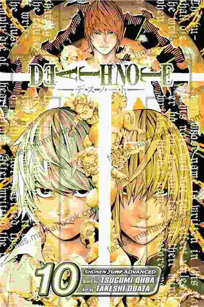 Death Note Volume 10 Cover Featuring L Lawliet And Light Yagami Death Note Vol 10: Deletion Tsugumi Ohba