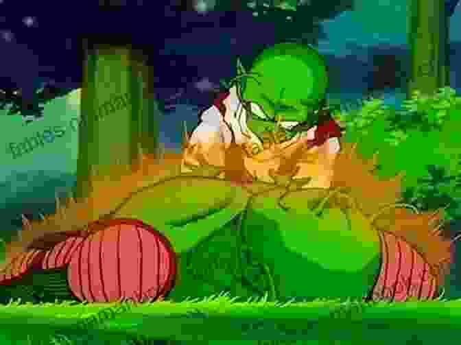 Dende, The Young And Compassionate Namekian Healer, Using His Powers To Restore The Health Of His Comrades Dragon Ball Vol 14: Heaven And Earth (Dragon Ball Shonen Jump Graphic Novel)