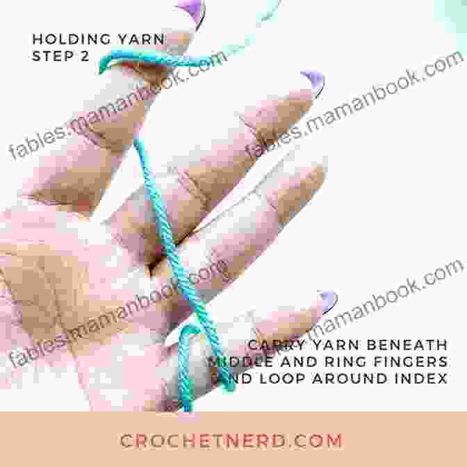 Diagram Of Correct Left Handed Crochet Hold Crochet With Left Hand: Left Hand Crochet Tutorials For Beginners: Left Hand Crochet Ideas