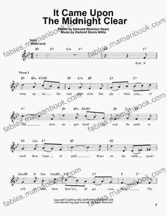 It Came Upon A Midnight Clear Sheet Music For Tenor Saxophone 20 Christmas Carols For Solo Tenor Saxophone 2: Easy Christmas Sheet Music For Beginners