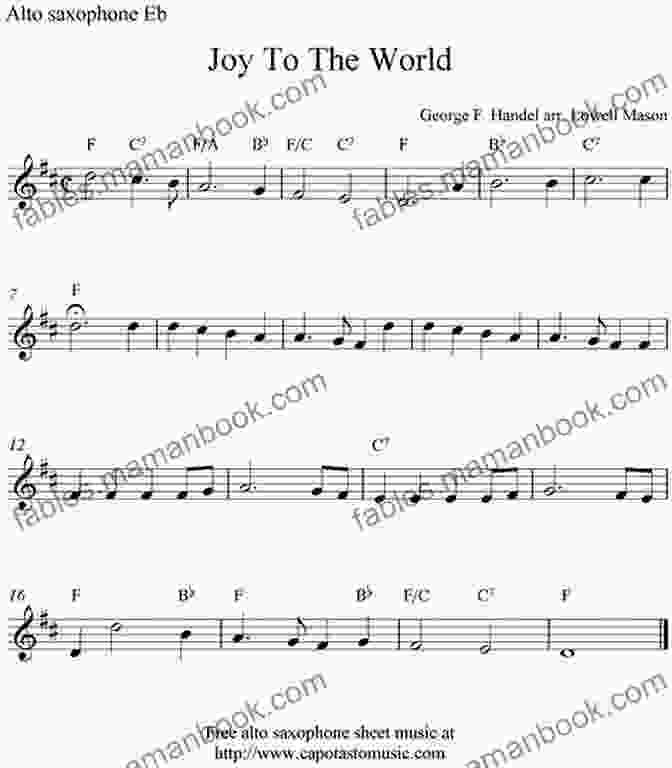 Joy To The World Sheet Music For Tenor Saxophone 20 Christmas Carols For Solo Tenor Saxophone 2: Easy Christmas Sheet Music For Beginners