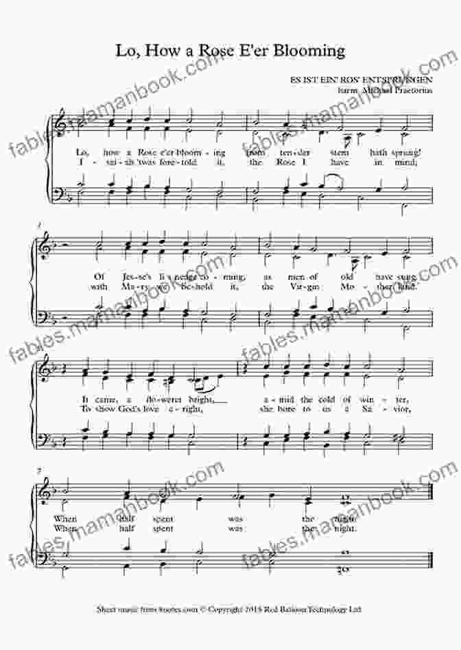 Lo, How A Rose E'er Blooming Sheet Music For Tenor Saxophone 20 Christmas Carols For Solo Tenor Saxophone 2: Easy Christmas Sheet Music For Beginners