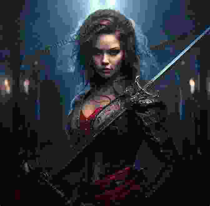 Lucian Sword: Casey Blane Book Two Cover Art, Featuring A Woman With A Sword In Her Hand, Standing In Front Of A Castle Lucian Sword Casey Blane (Book Two)