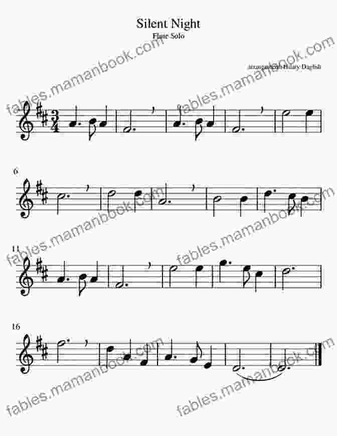 Silent Night Christmas Carols For Flute 20 Traditional Christmas Carols For Flute 1: Easy Key For Beginners