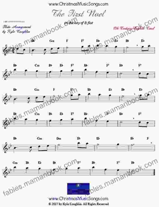 The First Noel Christmas Carols For Flute 20 Traditional Christmas Carols For Flute 1: Easy Key For Beginners