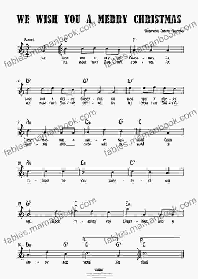 We Wish You A Merry Christmas Sheet Music For Solo Trombone 10 Easy Christmas Tunes Solo Cello/Bassoon/Trombone Piano