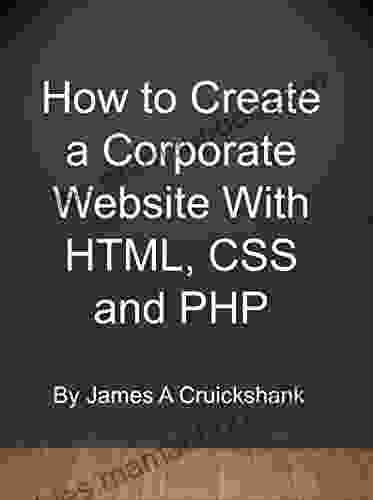 How To Create A Corporate Website With HTML CSS And PHP