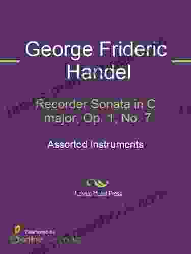 Recorder Sonata In C Major Op 1 No 7